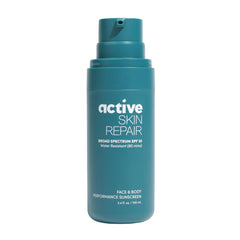 BLDG ACTIVE front packaging showing SPF 30 benefits and travel size