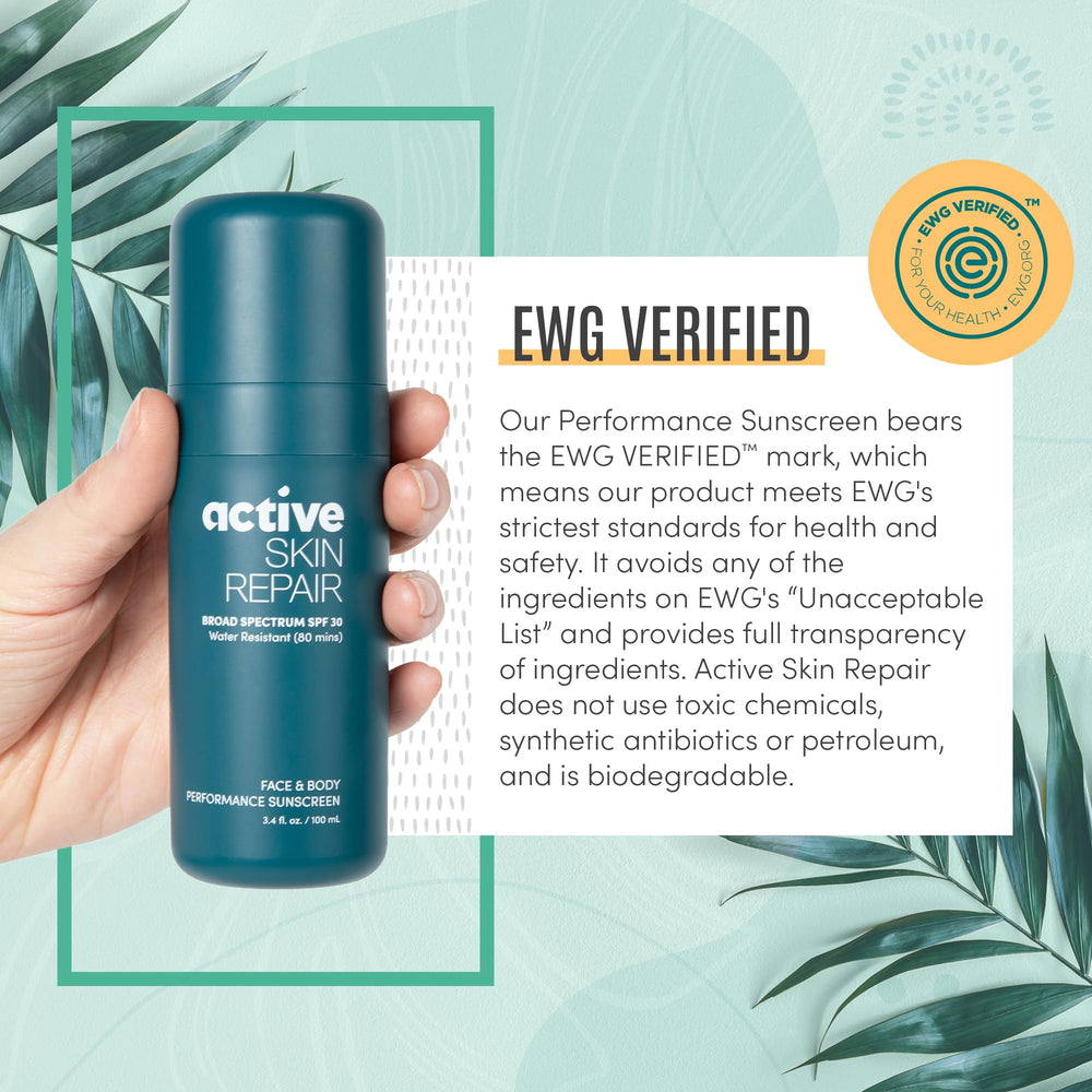 BLDG ACTIVE label close-up showing clean, EWG Verified ingredients