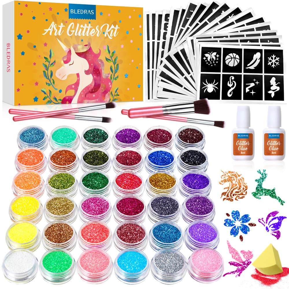 Bledras front packaging showing orange gift box and kit contents, highlights convenience