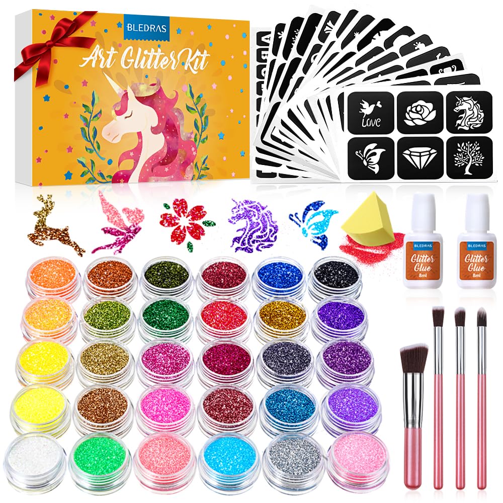 Bledras front packaging showing gift box and colorful set — attractive presentation benefit
