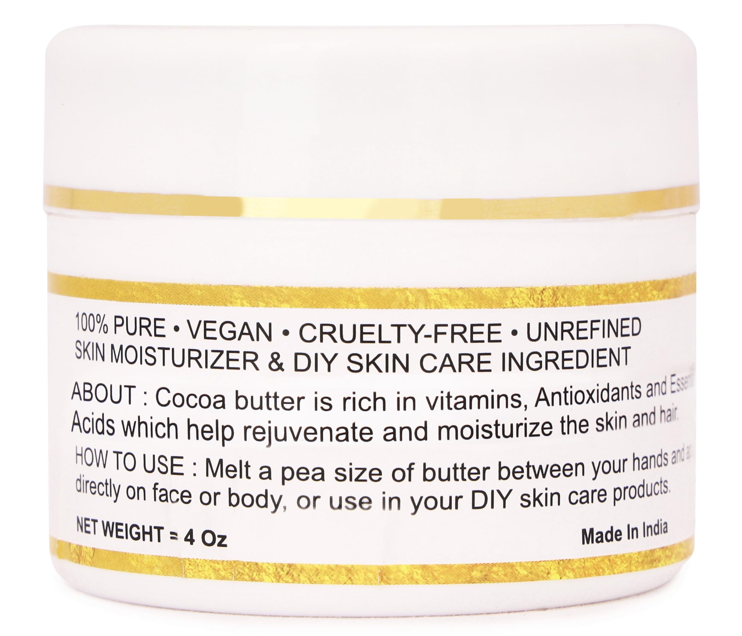 Bless raw cocoa butter being mixed into DIY balm for customizable skincare