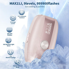 BLHVSINO1 close-up of 5℃ cooling contact tip providing instant skin comfort