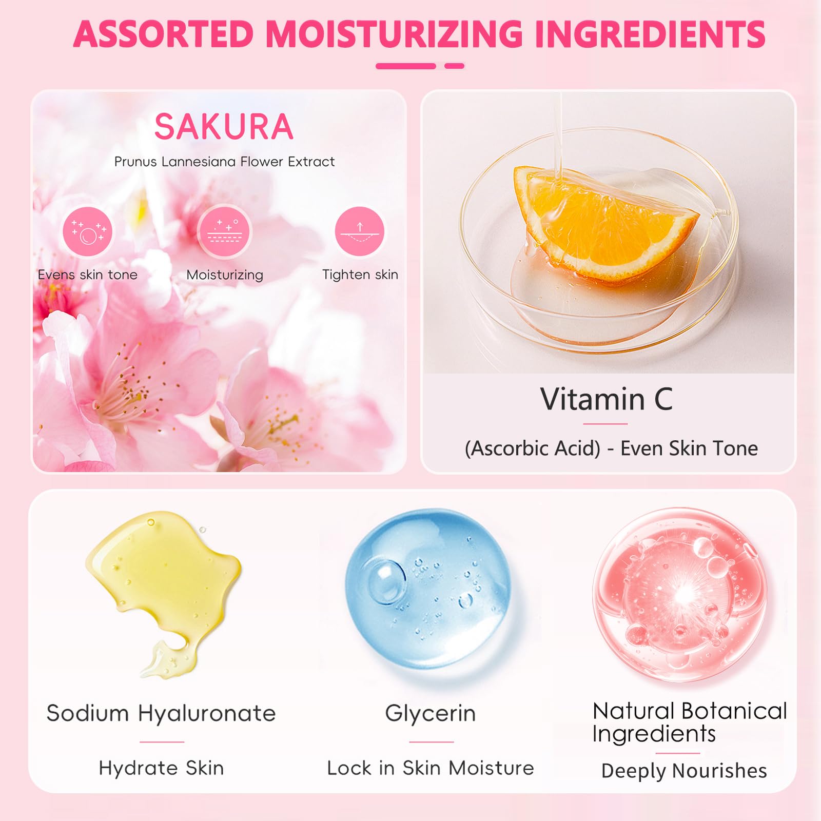 BliBling pair of hydrating sheet masks showing soothing, replenishing effect