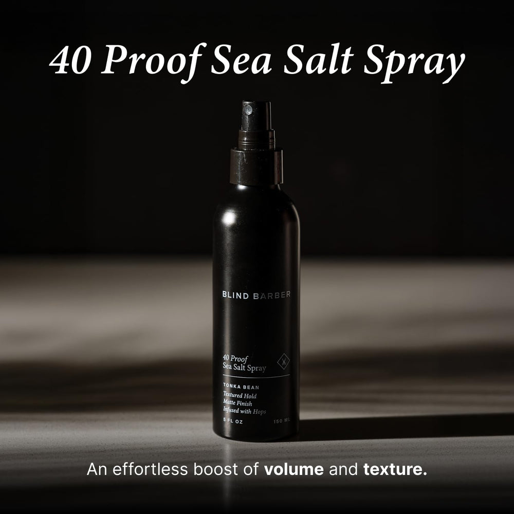 Blind Barber bottle side profile highlighting sleek packaging and ease of use