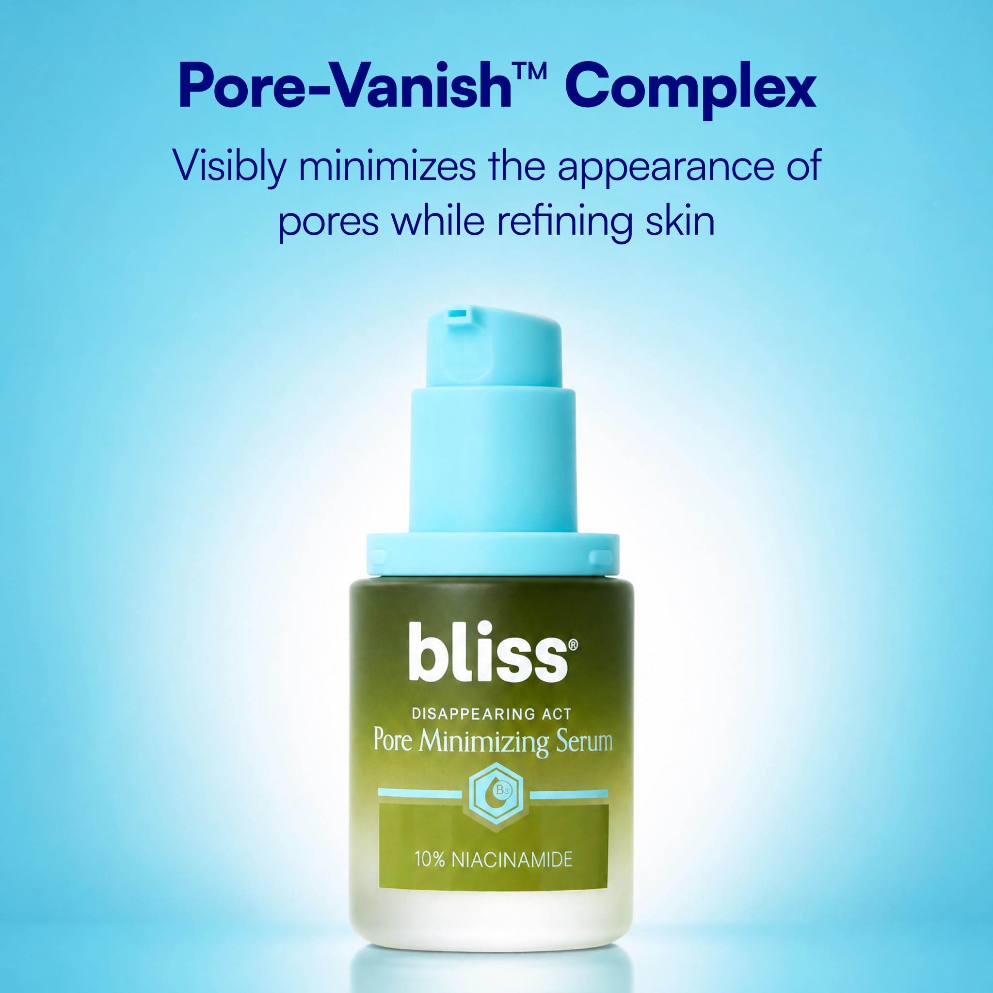 Bliss bottle with botanical ingredients flatlay highlighting natural extract benefits