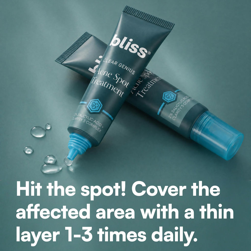 Bliss tube on bathroom counter demonstrating easy addition to routines