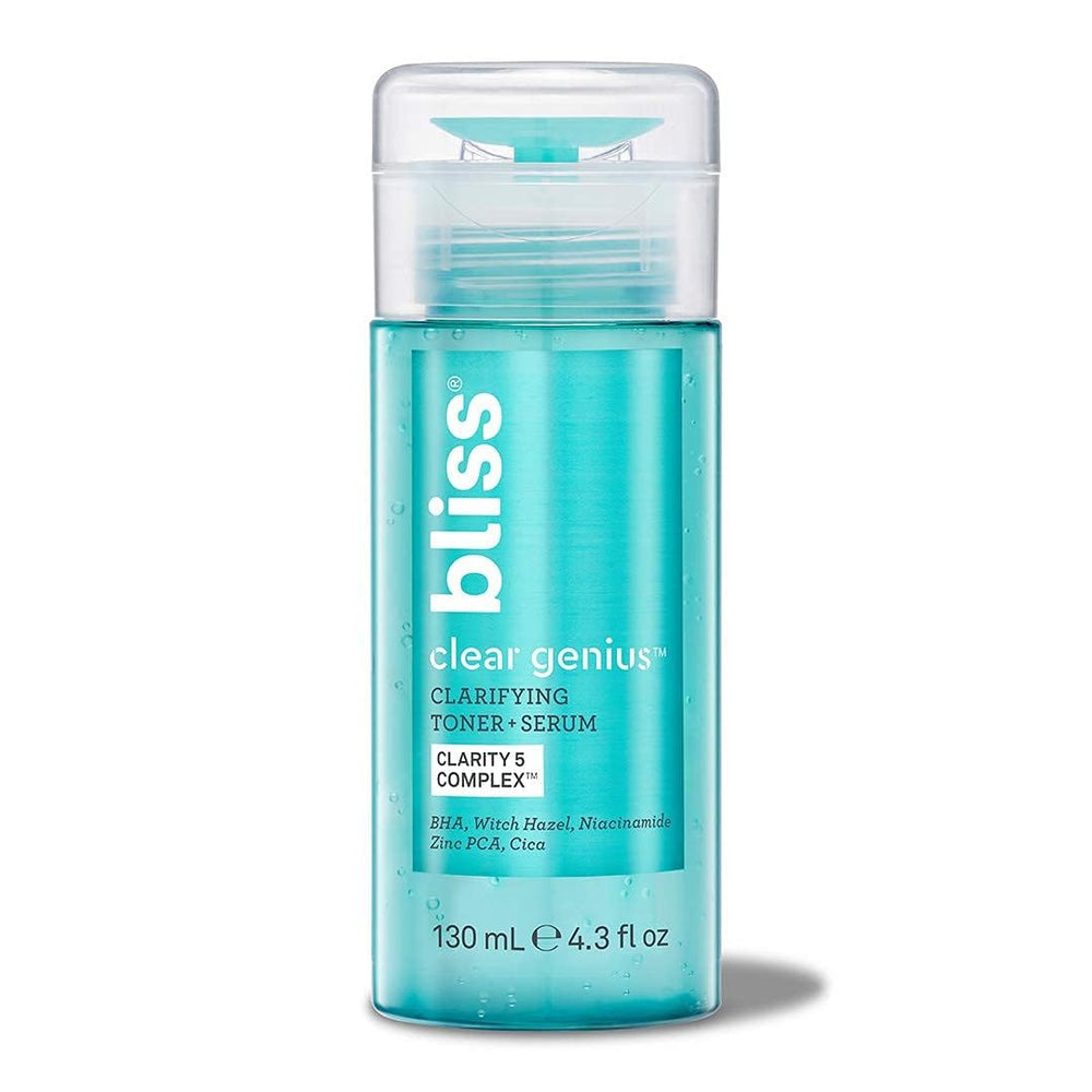 Tea tree sprigs with Bliss Clear Genius to emphasize invigorating scent