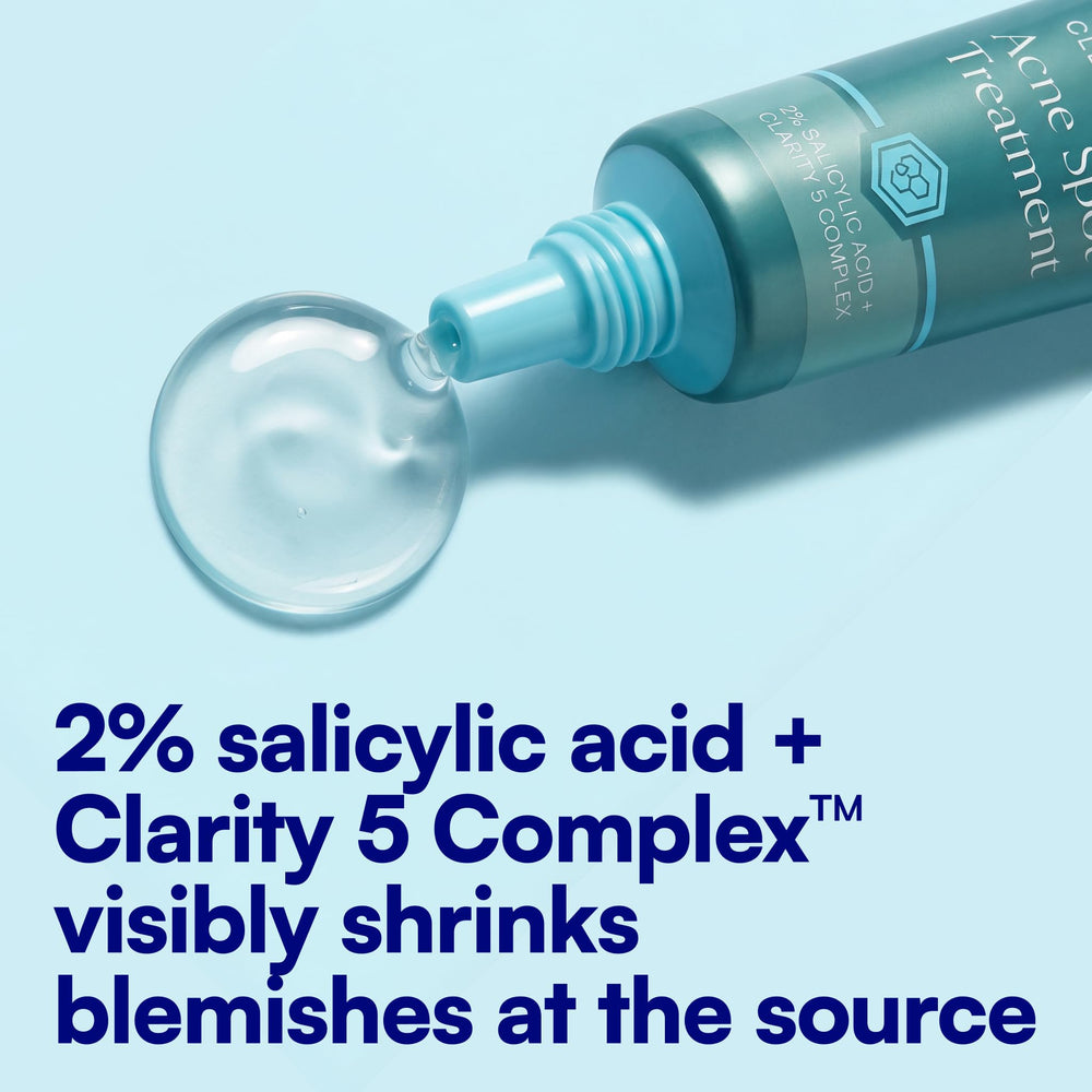 Bliss treatment applied under makeup illustrating invisible coverage