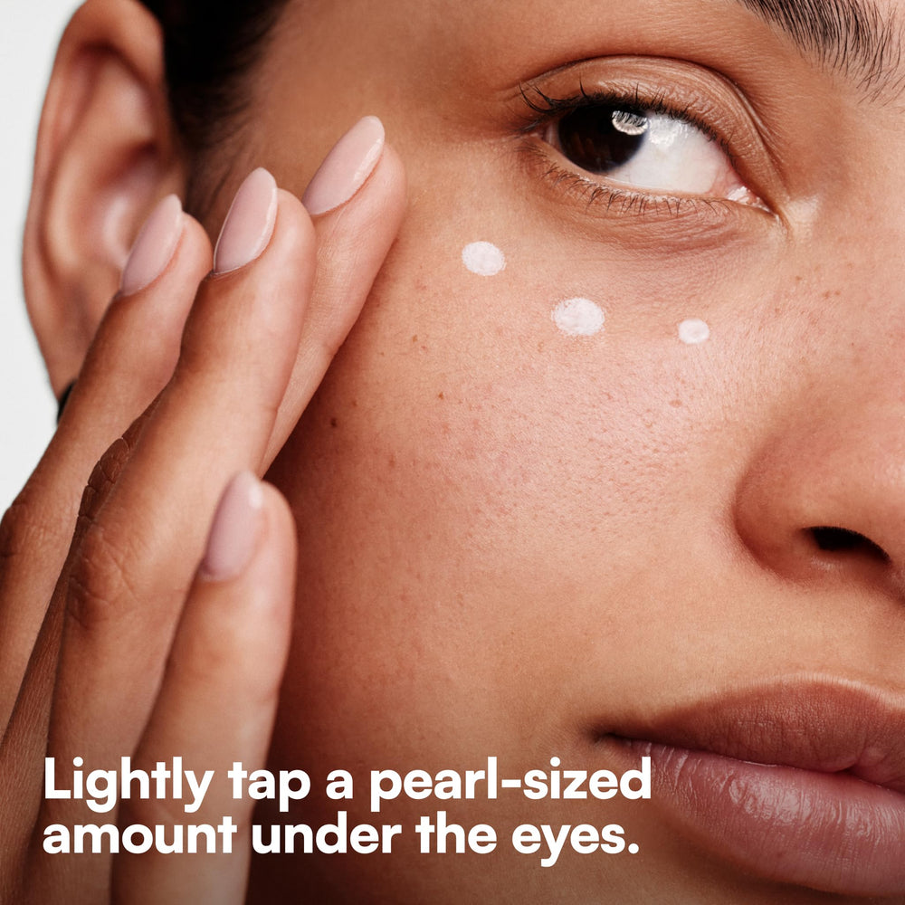 Bliss ingredient display with peptides emphasizing smoothing and plumping benefits