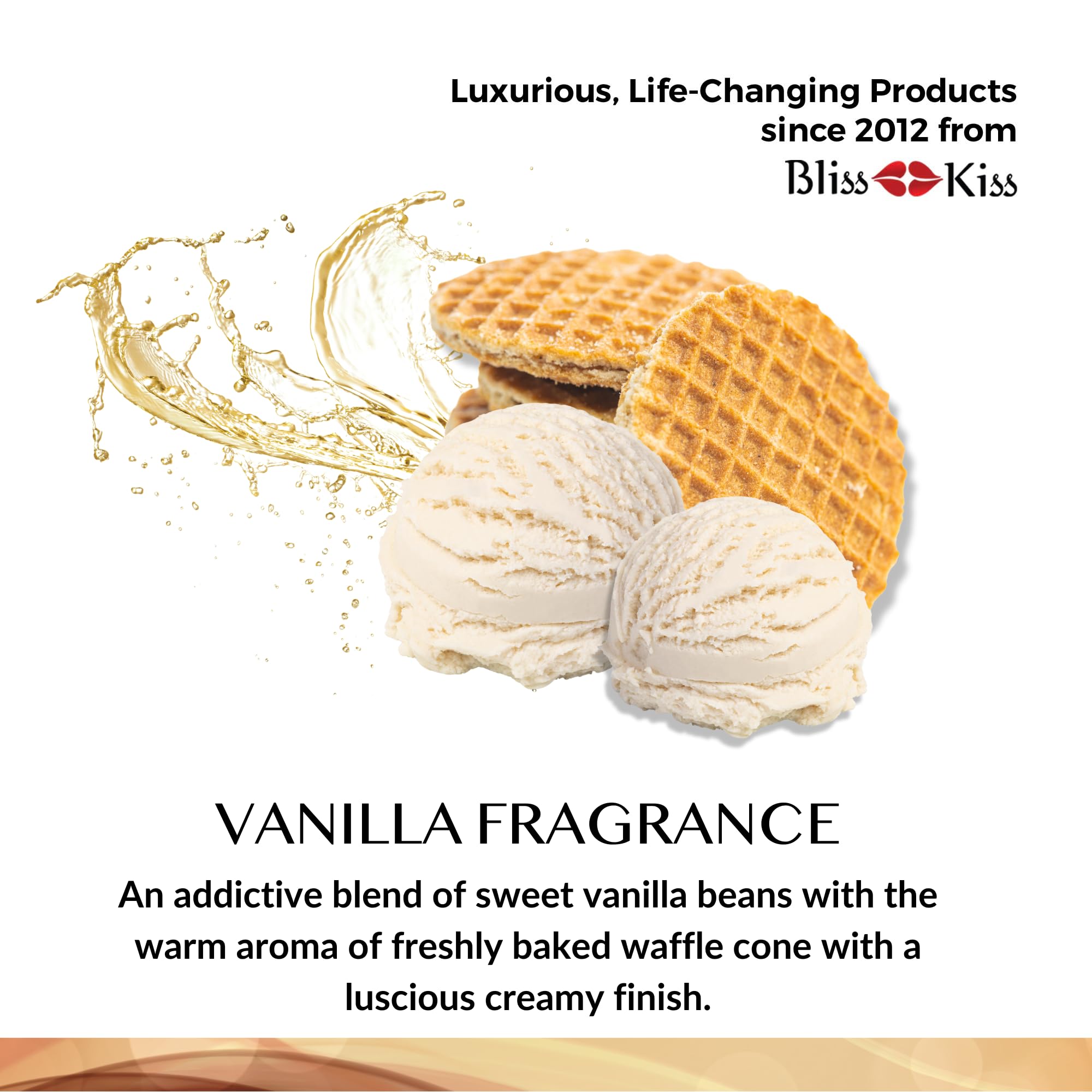 Bliss Kiss pen tip close-up showing precise applicator for mess-free use