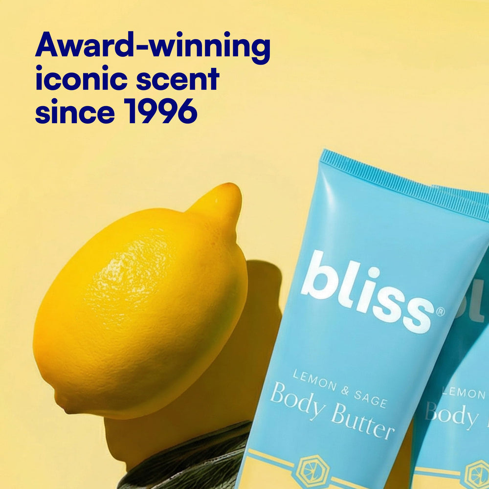 Bliss open jar texture close-up revealing creamy, non-greasy formula benefit