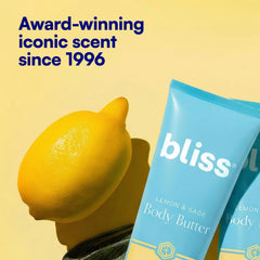 Bliss open jar texture close-up revealing creamy, non-greasy formula benefit
