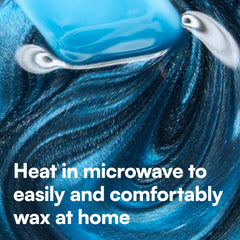 bliss wax spread on skin close-up for clean hair removal
