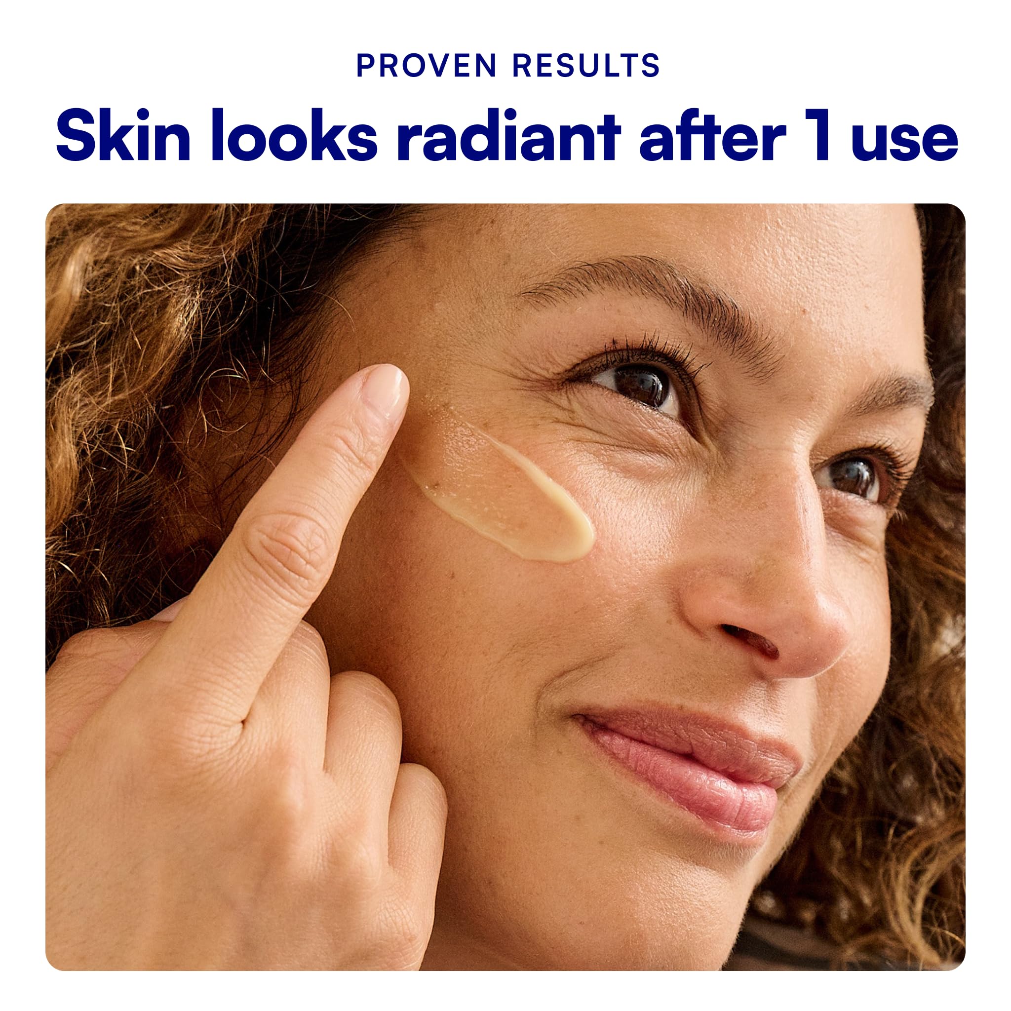 Bliss serum layered with moisturizer, illustrates barrier support and hydration