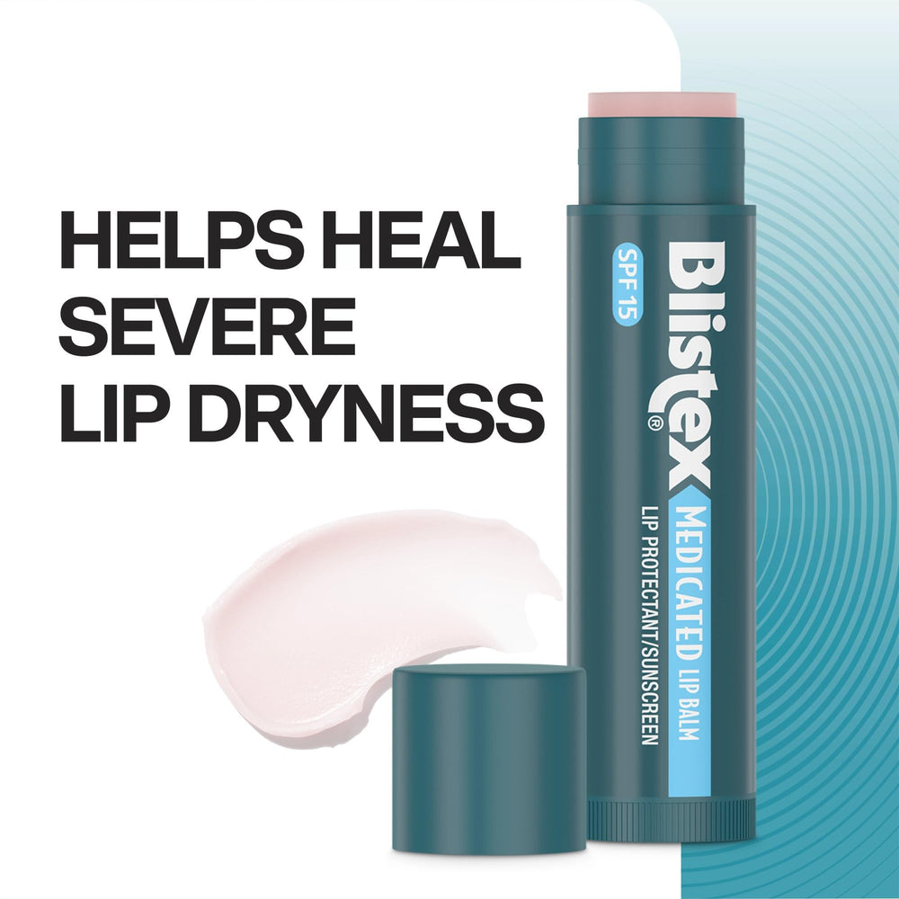 Twelve-pack display of Blistex tubes for value and convenience benefit