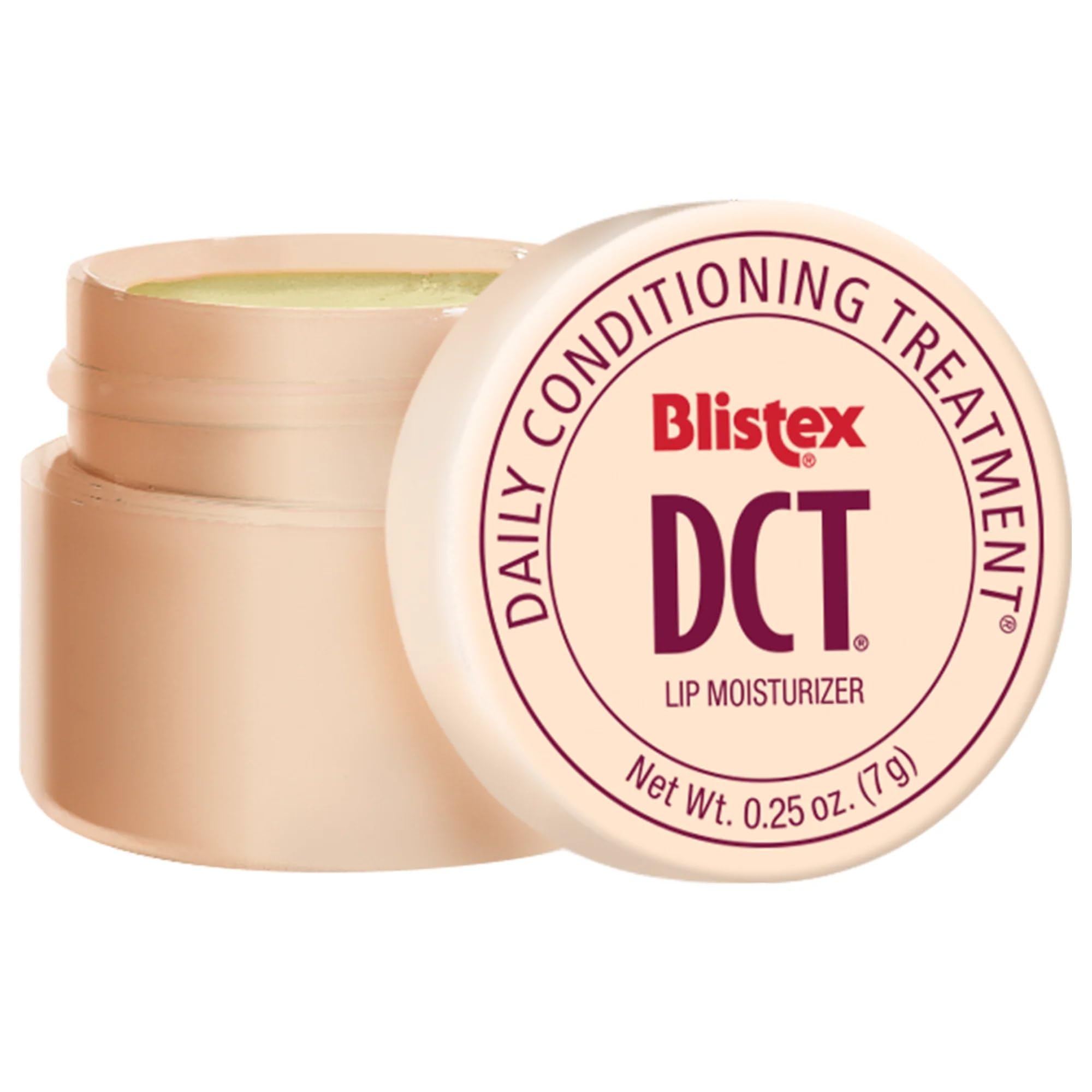 Blistex DCT close-up of stick texture highlighting smooth, moisturizing glide