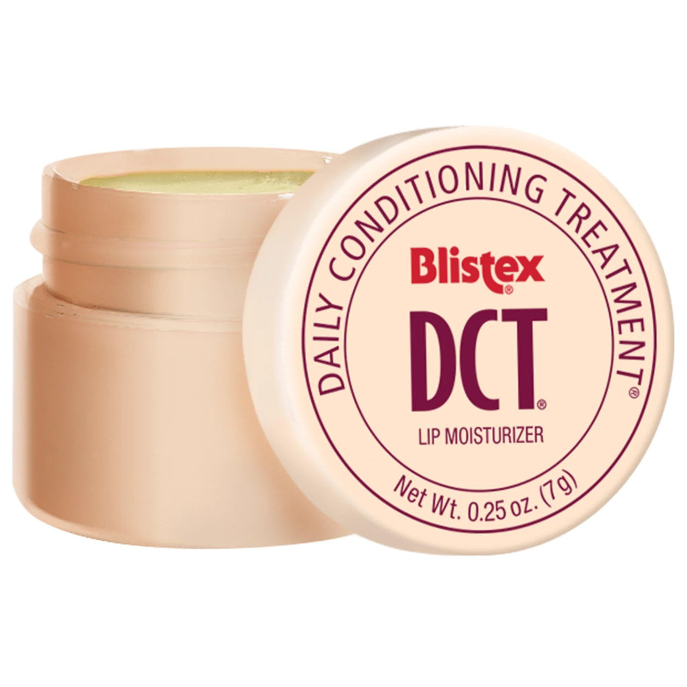 Blistex DCT close-up of stick texture highlighting smooth, moisturizing glide
