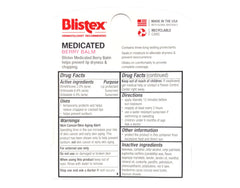 Blistex balm texture close-up showing smooth glide for fast relief