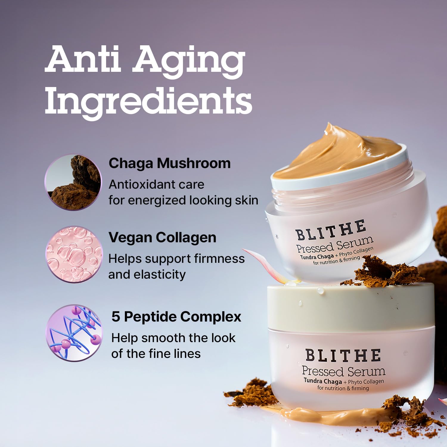 BLITHE product label and ingredient list highlighting formulation transparency benefit