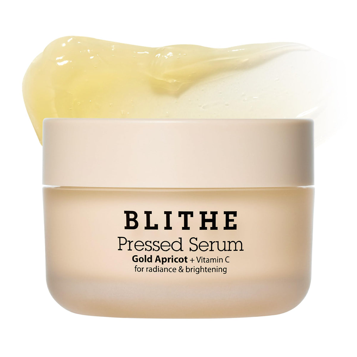 BLITHE front packaging showing product and benefit of radiant glow