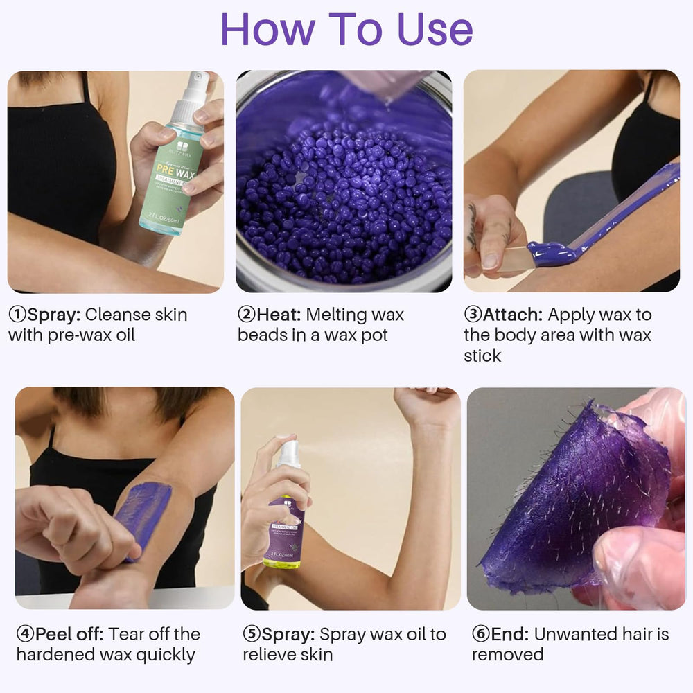 BLITZWAX aftercare on legs showing long-lasting smooth results