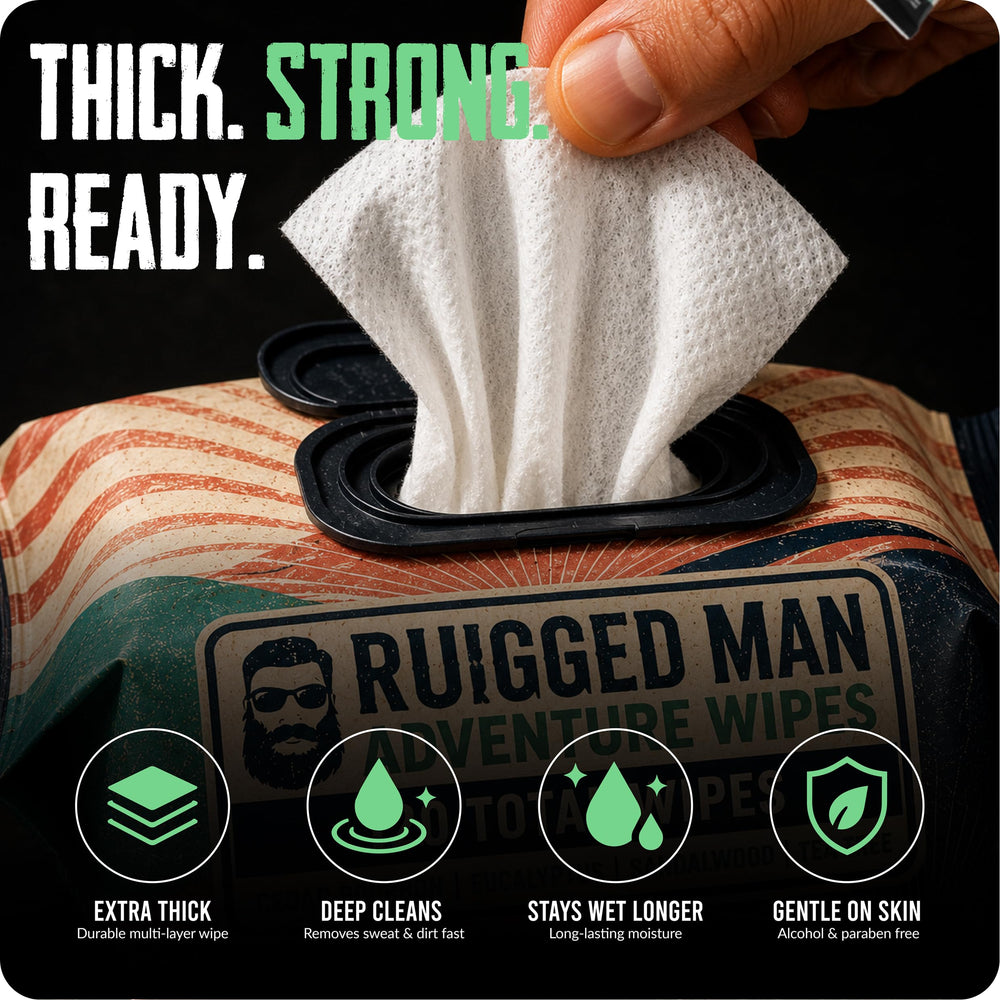 BLKSMITH wipes beside gym bag illustrating fast clean after exercise