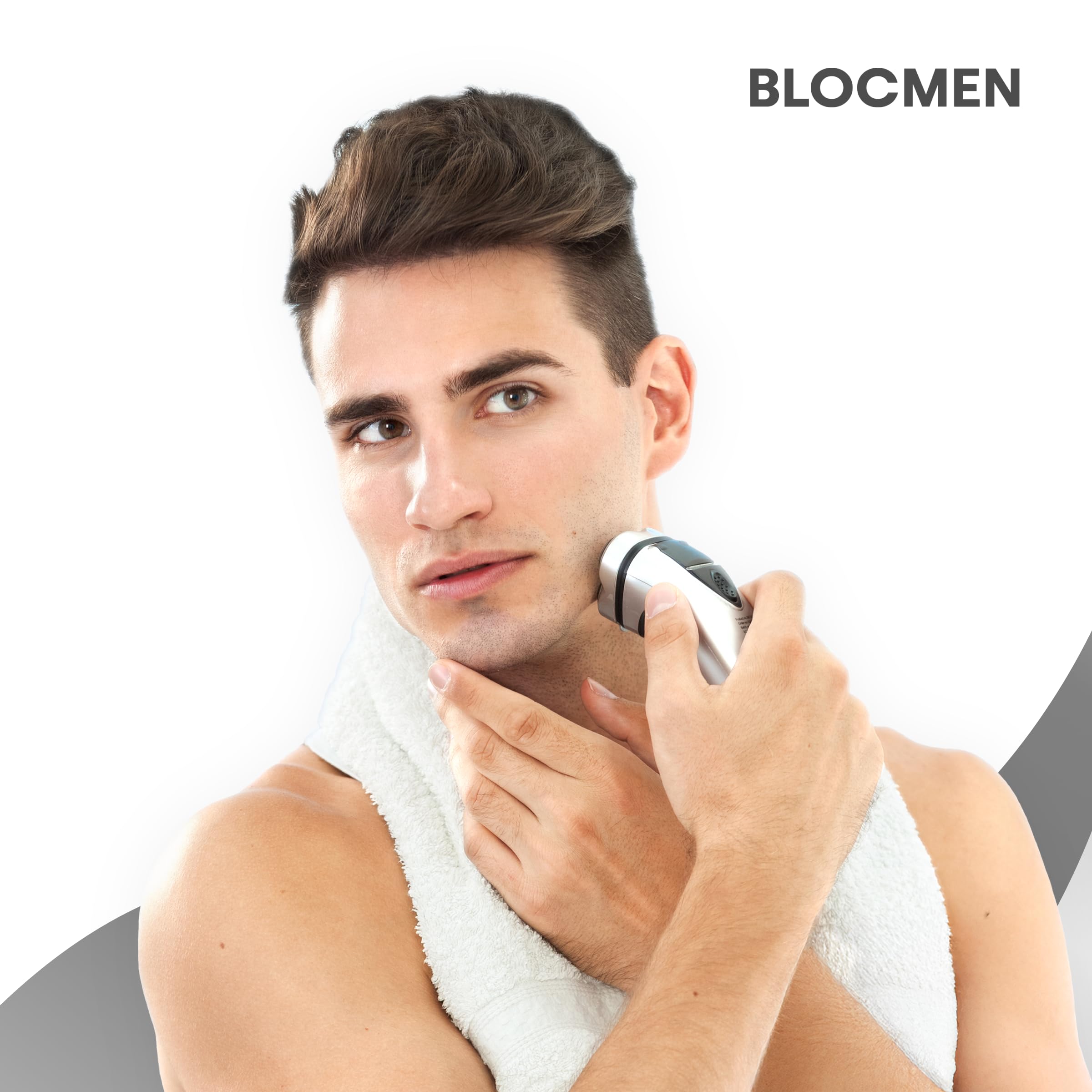 BLOCMEN aloe closeup highlighting soothing ingredient benefit