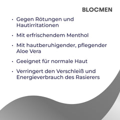 BLOCMEN next to toiletries for compact travel convenience benefit