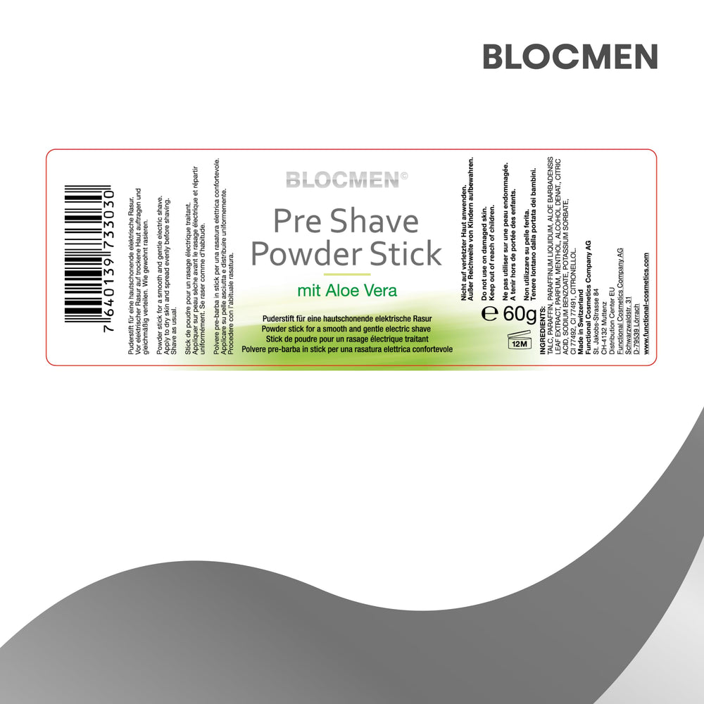BLOCMEN in a travel kit showcasing portable grooming convenience