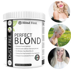 Blond Forte creamy texture close-up showing smooth consistency for even application
