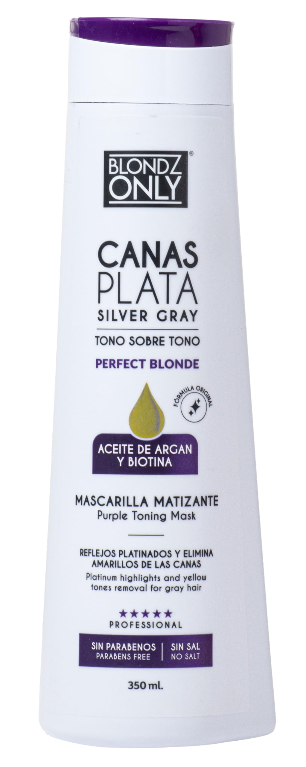 Blondz Only front packaging showing product and benefit for icy blonde