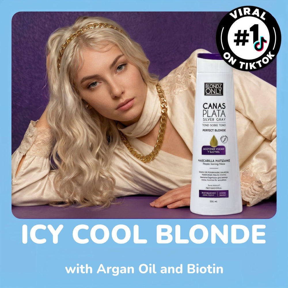 Blondz Only ingredient focus on argan oil boosting hair softness