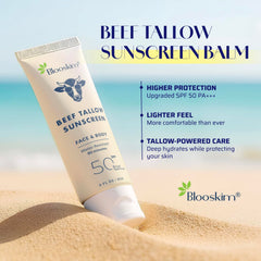 Blooskim creamy texture close-up highlights fast absorption and hydration
