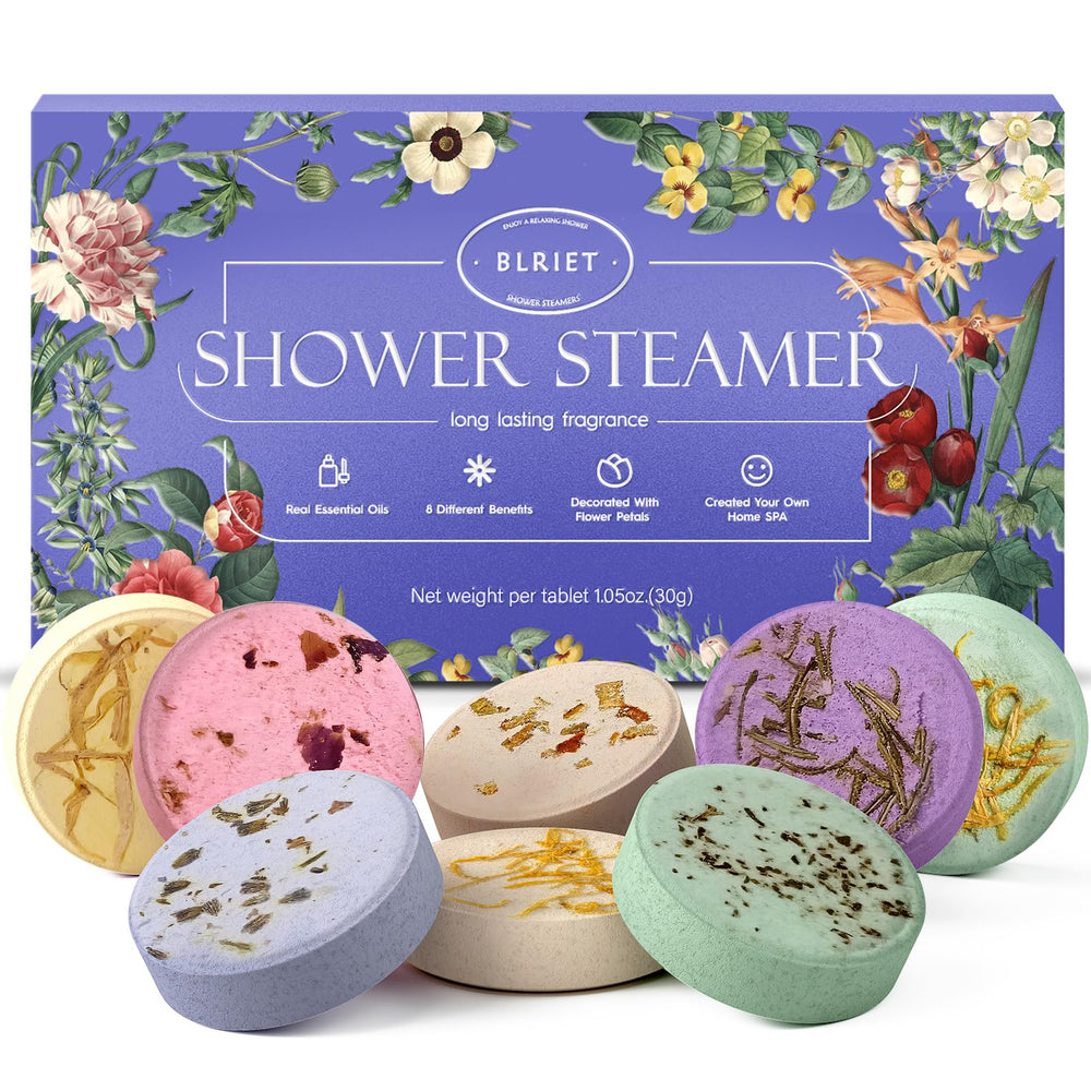 BLRIET front packaging showing eight-scent variety and travel-ready wrap, perfect for gifting