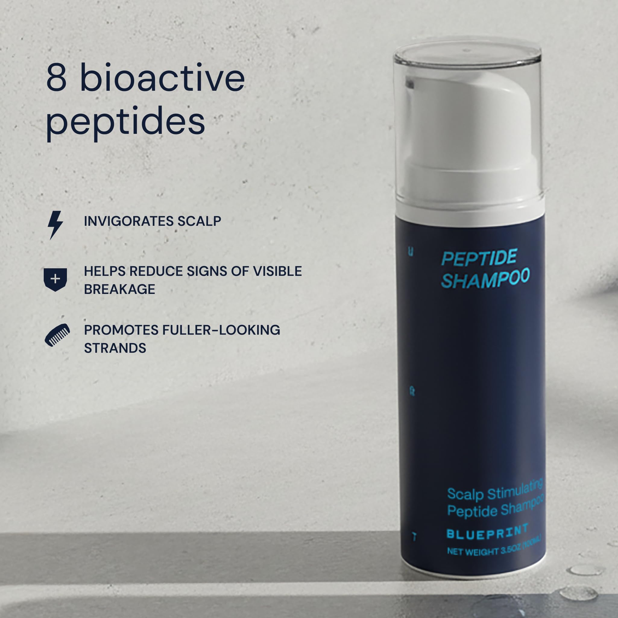 Blueprint Bryan Johnson applied to scalp during massage, showing invigorating effect