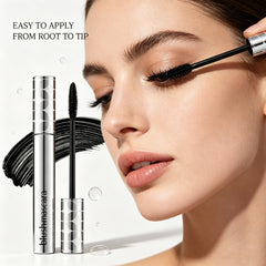 Blush Mascara precision brush close-up highlighting fine bristles for targeted application