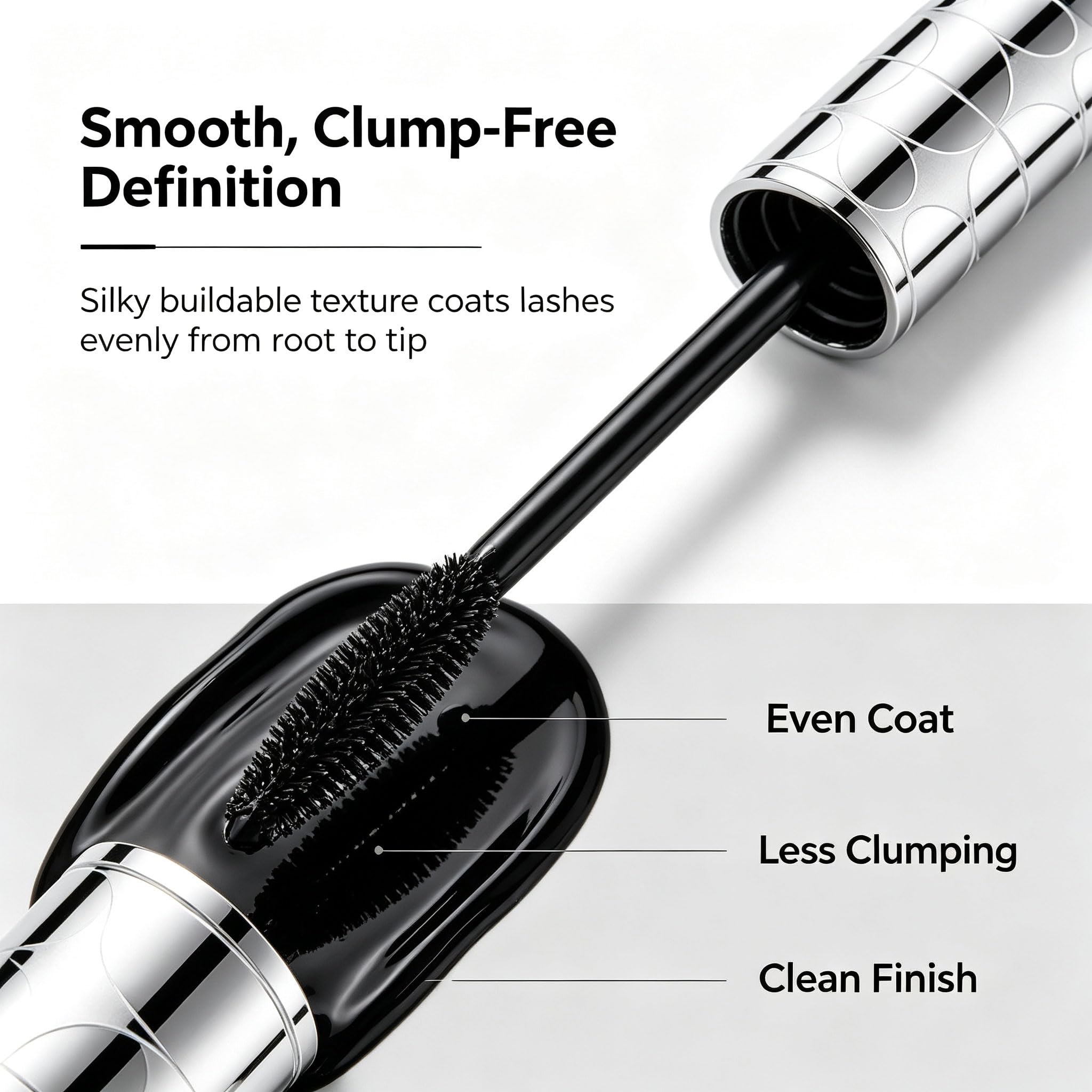 Blushe Mascara size and scale next to common items for portability benefit