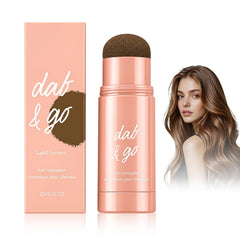 Bneykrir front packaging showing compact light brown touch up stick for quick coverage