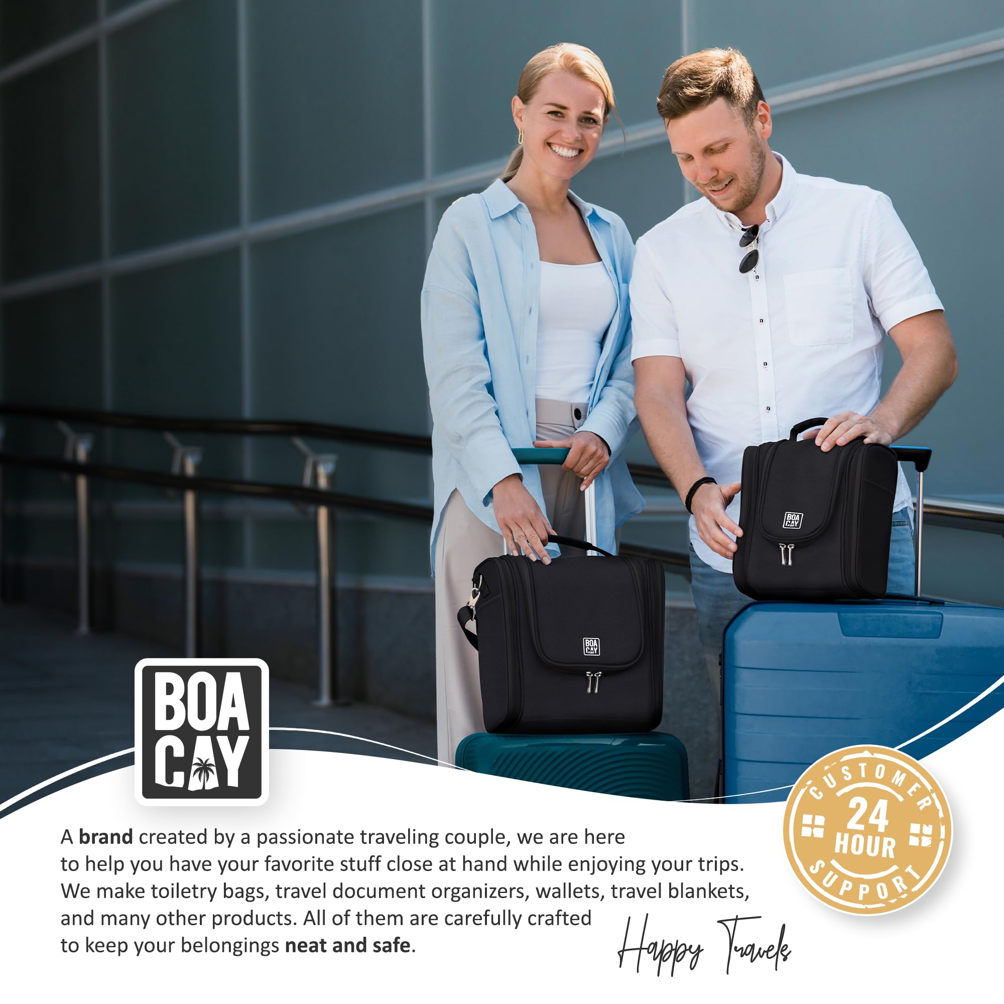 BOACAY multiple color options displayed as giftable, versatile choices
