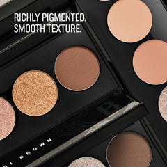 Bobbi Brown swatch strip on arm illustrating true-to-tone color payoff