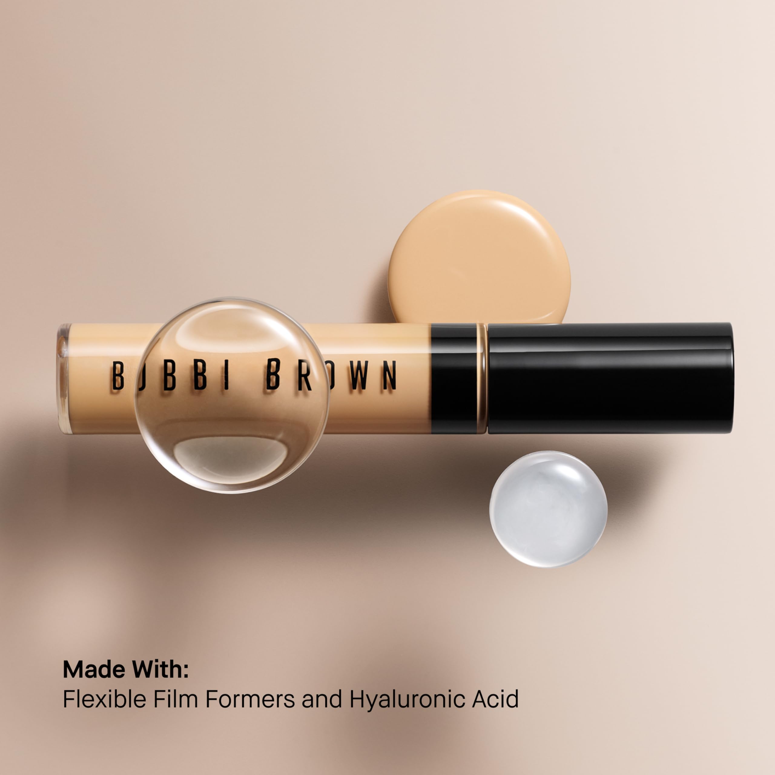 Bobbi Brown concealer in a clutch with mirror showing on-the-go touch-up benefit