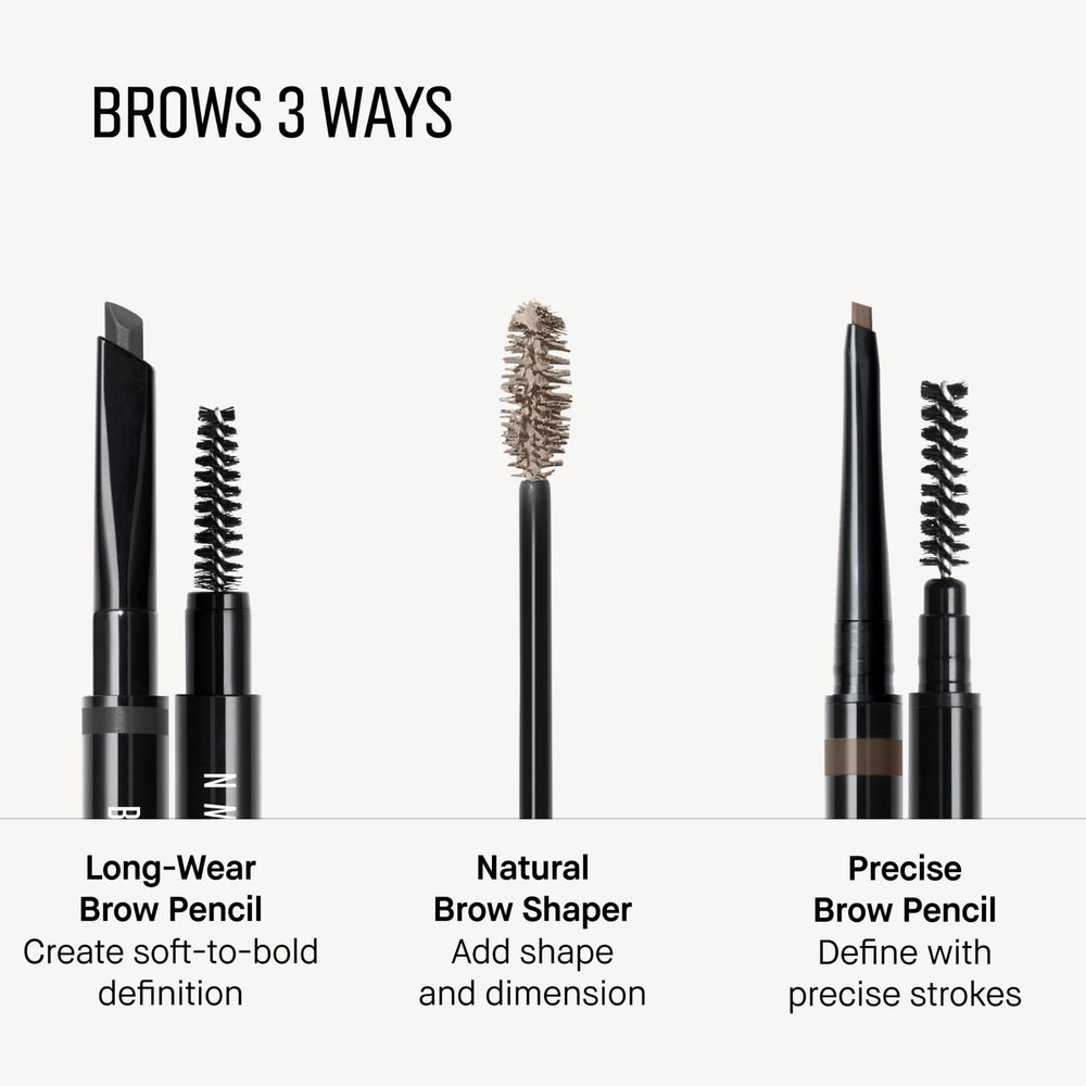 Bobbi Brown brow application in lifestyle setting for easy everyday use