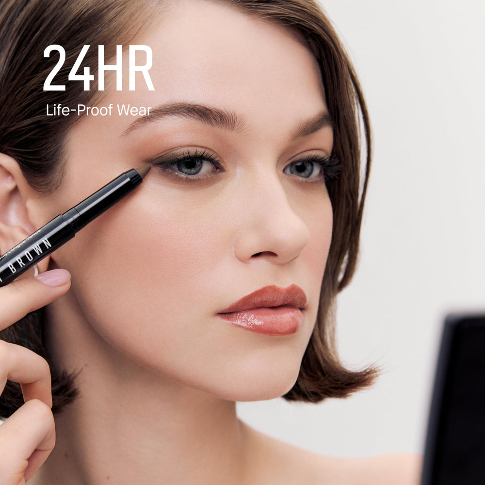 Bobbi Brown Panther built-in sharpener detail for on-the-go maintenance