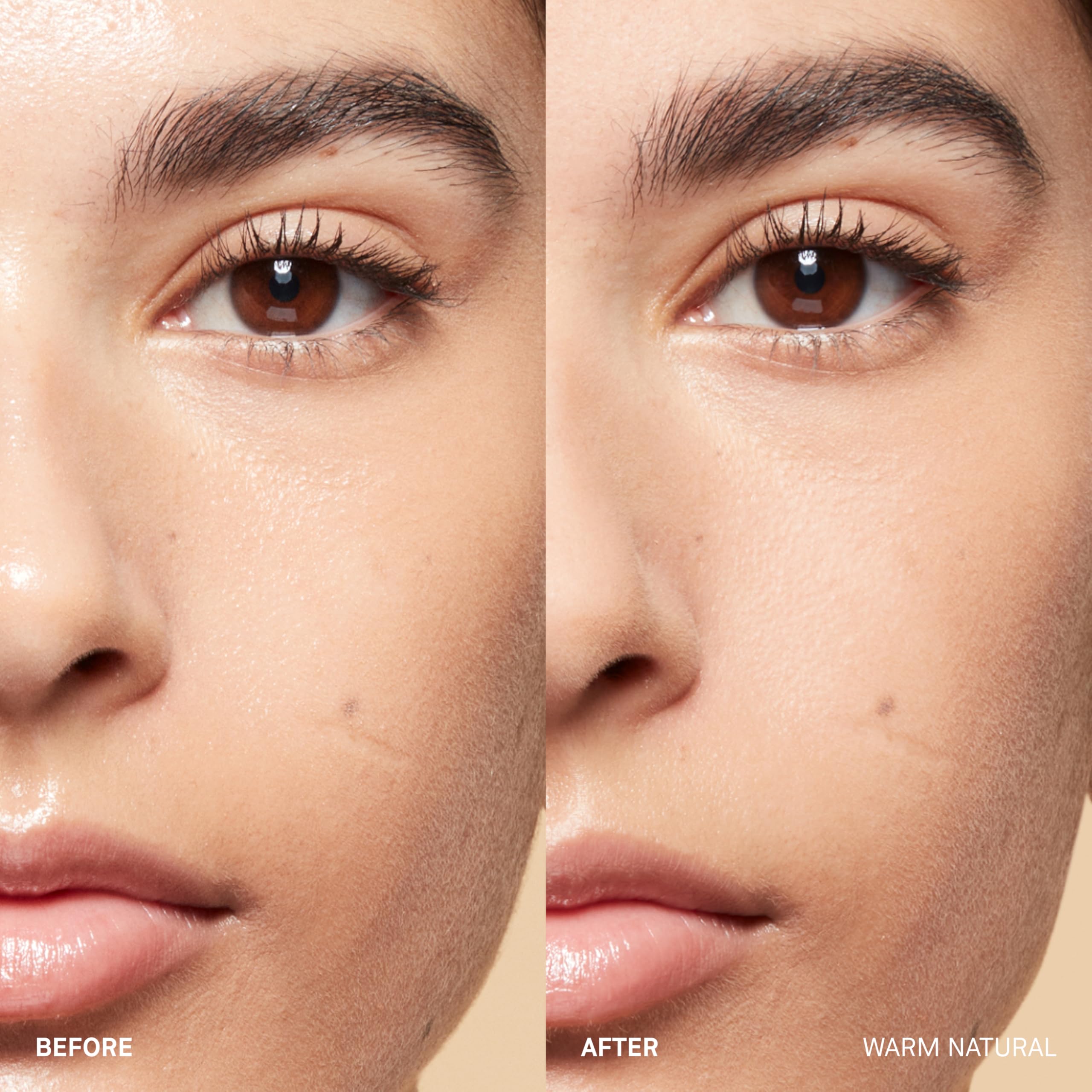 Bobbi Brown powder texture close-up highlighting fine, silky finish for blur effect