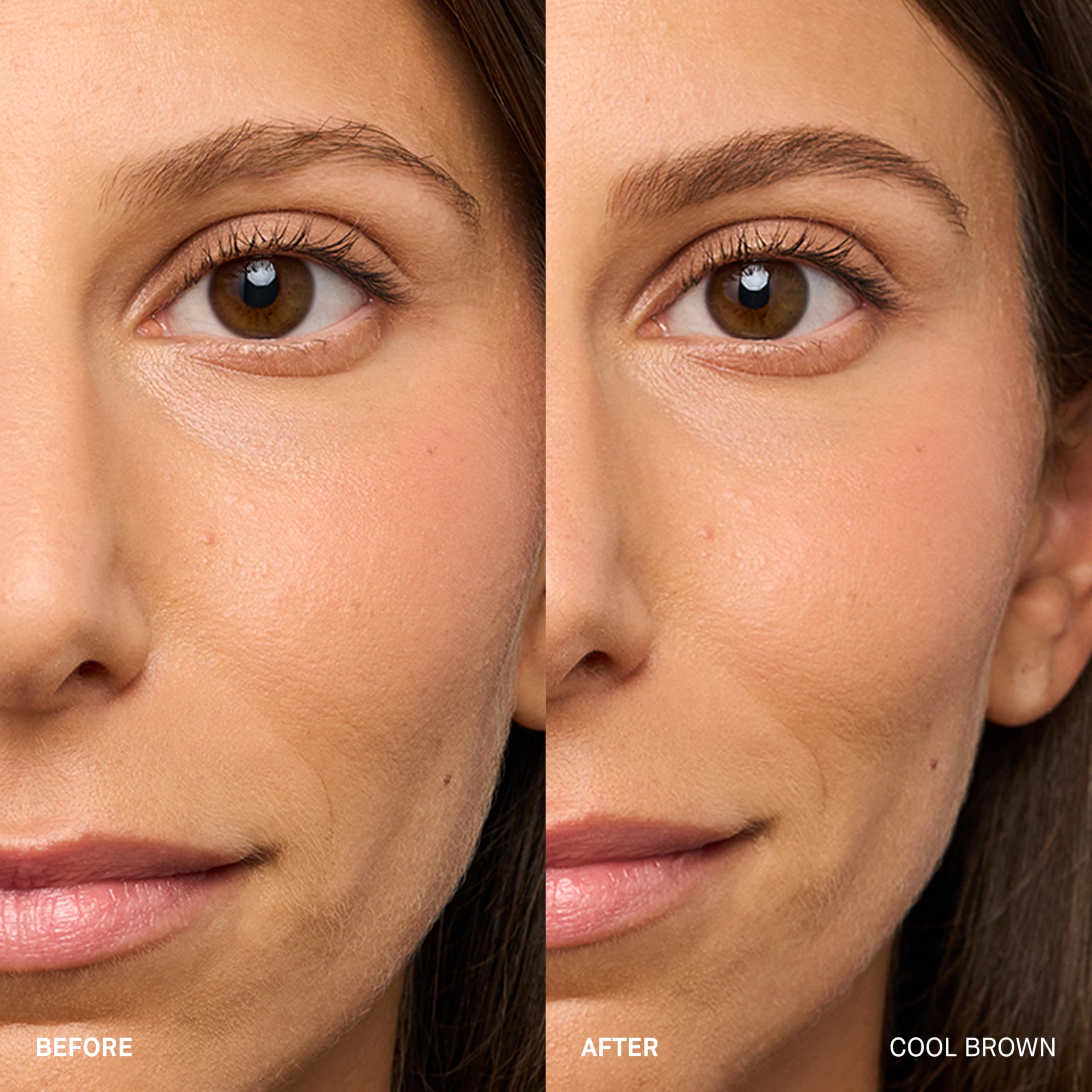 Bobbi Brown angled micro-point tip close-up for precise hair-like strokes