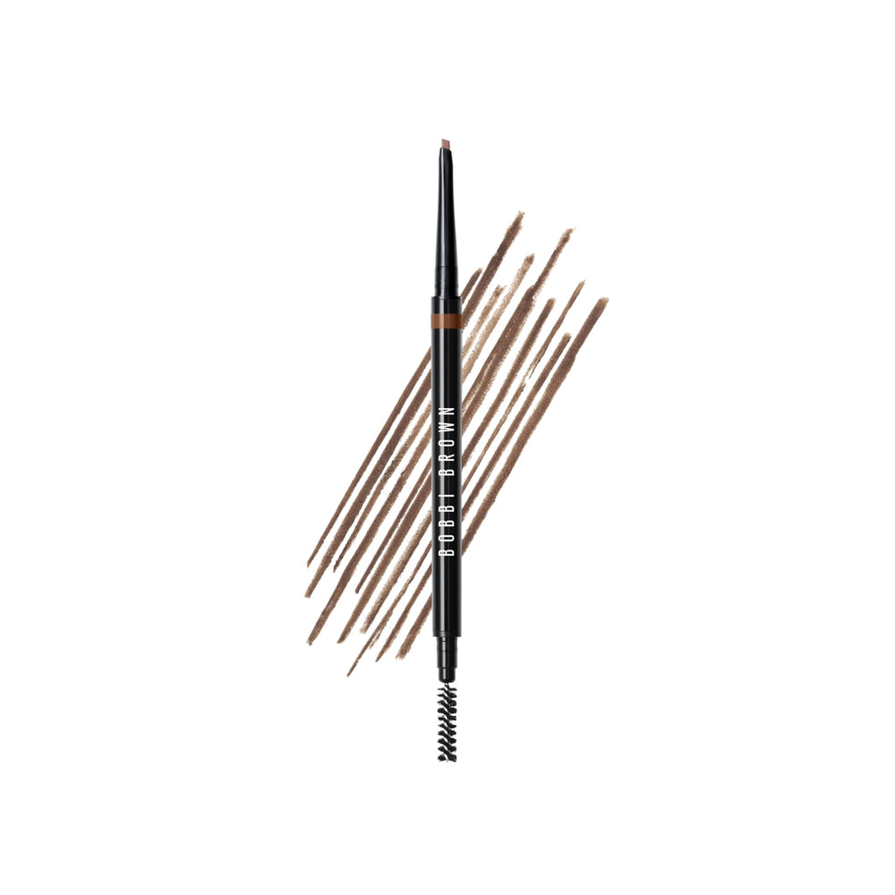 Bobbi Brown pencil front view showing slim barrel and shade label for accurate selection