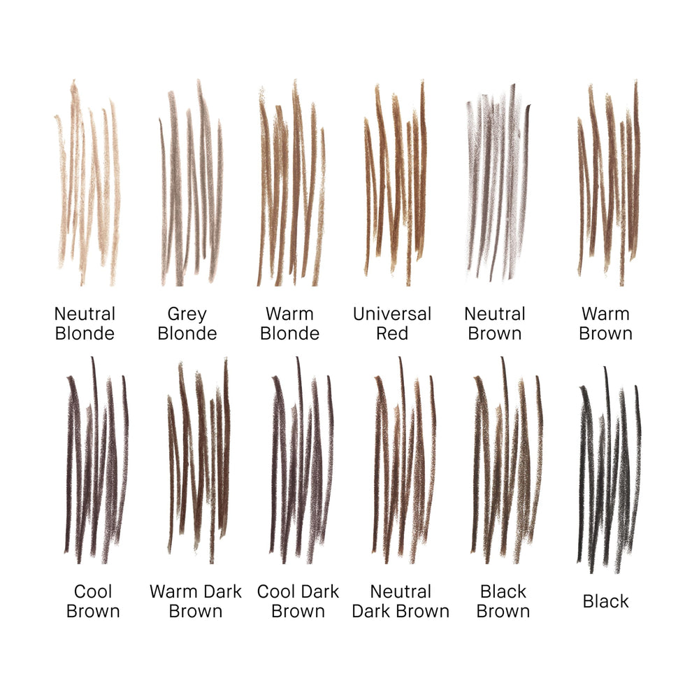 Bobbi Brown refill cartridge beside pencil highlighting sustainable refill benefit