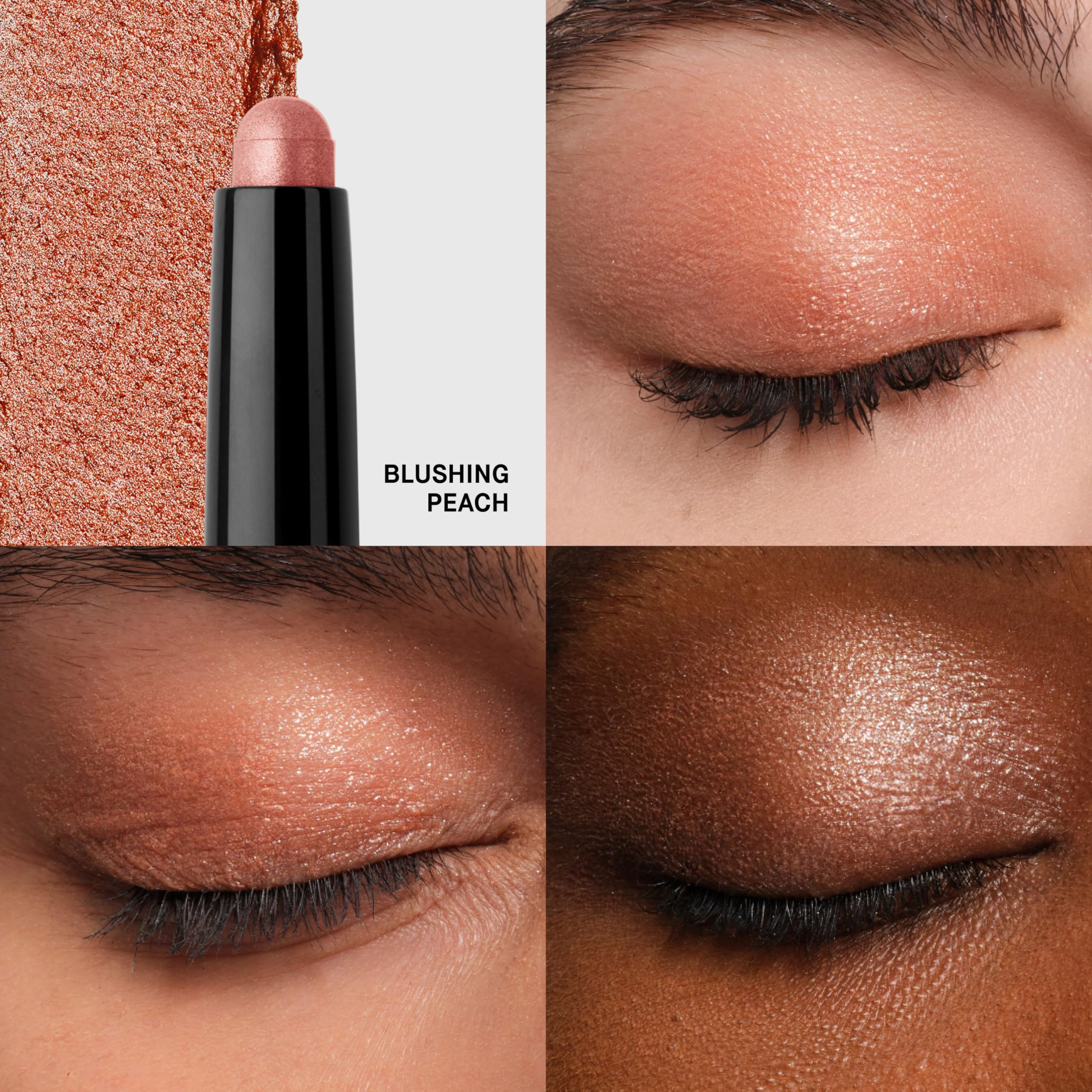 Bobbi Brown shadow stick open tip close-up highlighting smooth creamy point