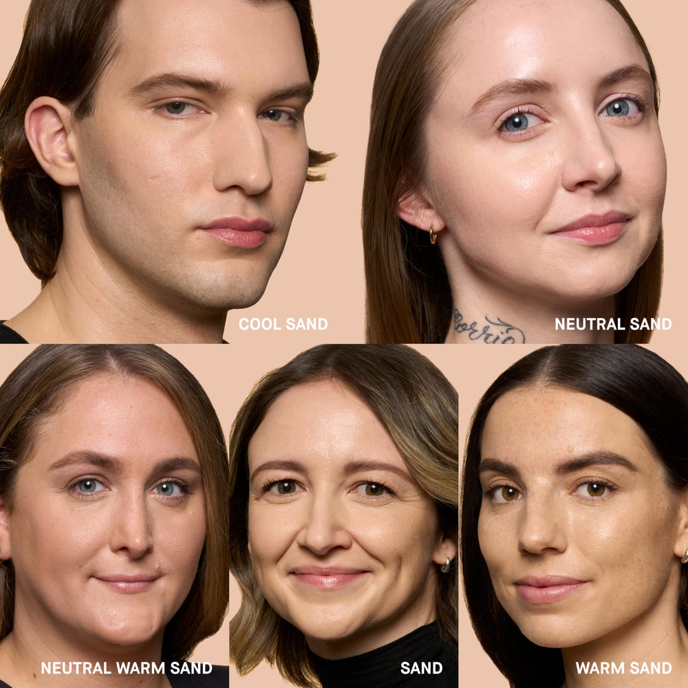 Bobbi Brown close-up of lightweight foundation texture showing smooth blendability