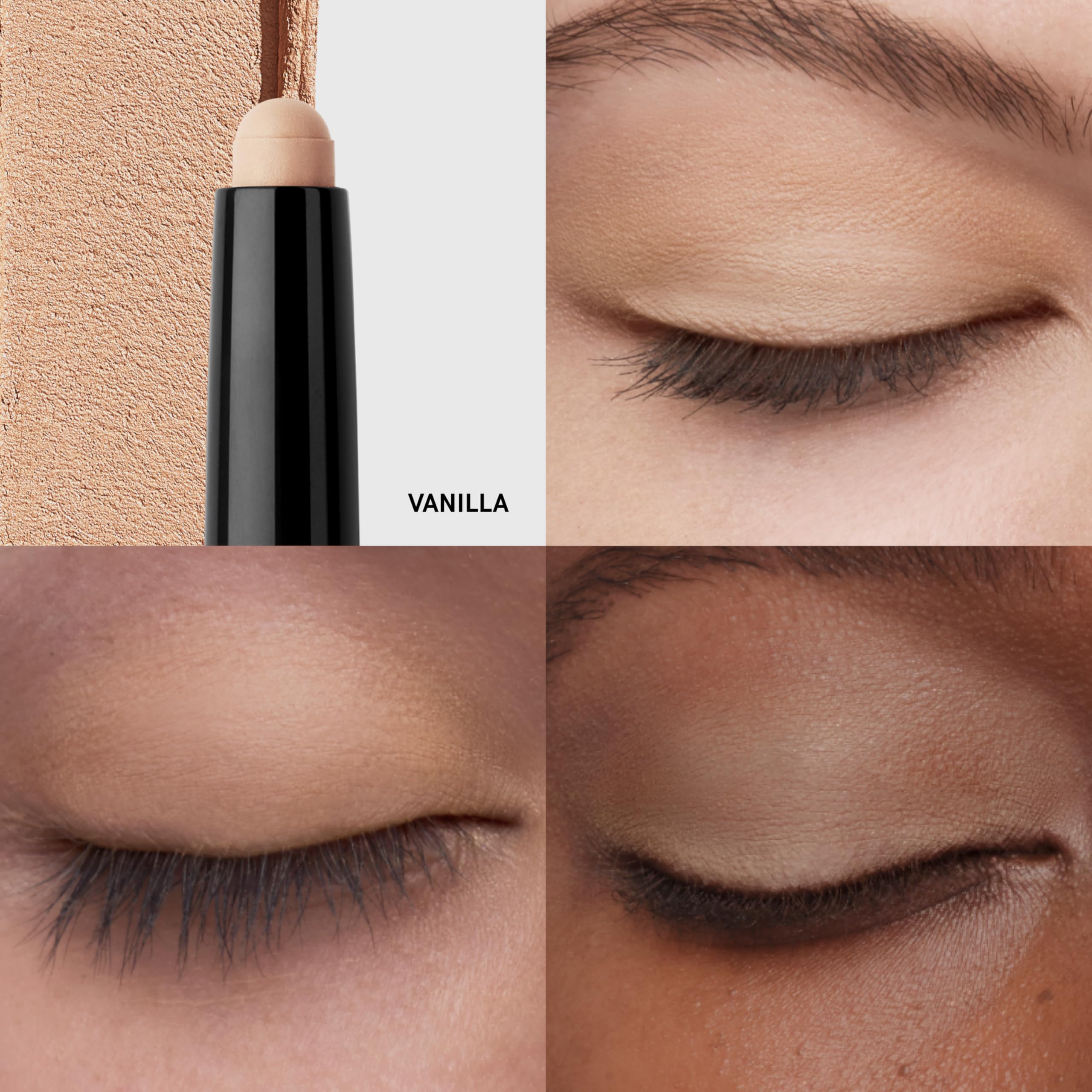 Bobbi Brown vanilla creamy texture close-up demonstrating smooth blendability